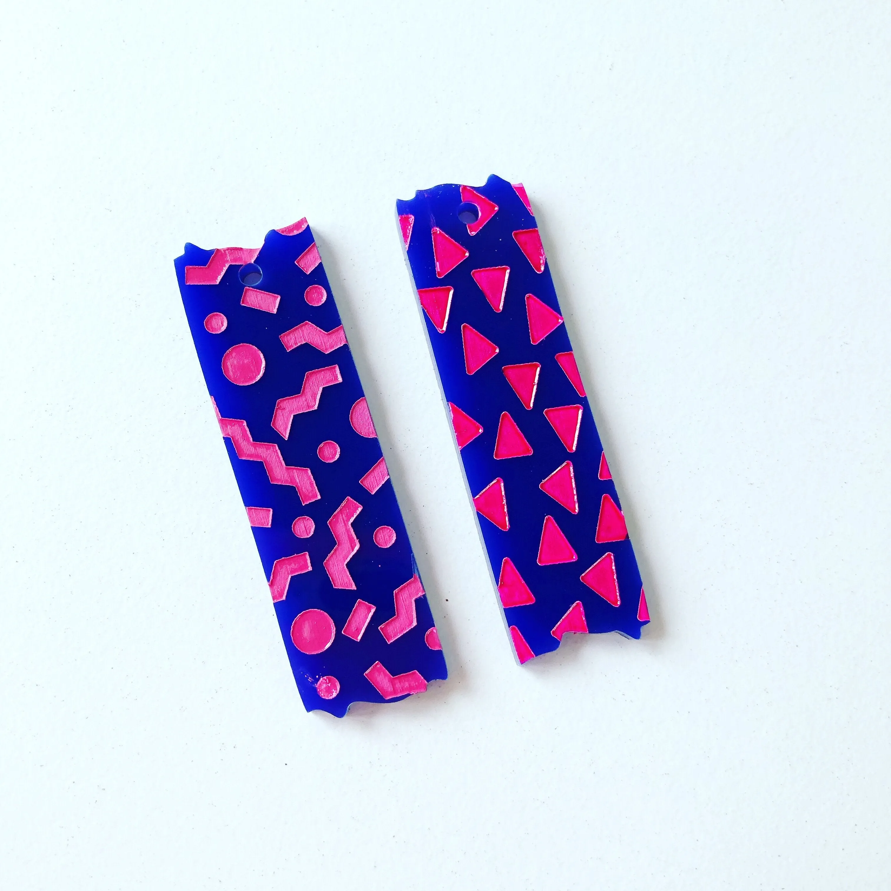Mismatched Washi Tape Charms for Paint Fill - 10 pce Pack