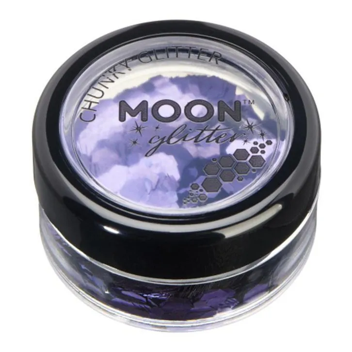 Moon Glitter Classic Chunky Glitter, Lilac