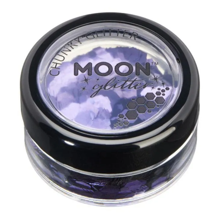 Moon Glitter Classic Chunky Glitter, Lilac