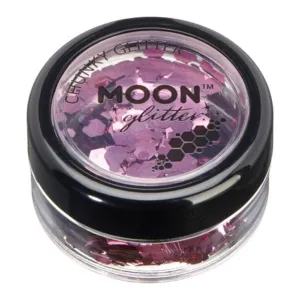 Moon Glitter Classic Chunky Glitter, Pink