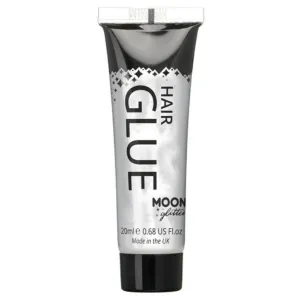 Moon Glitter Hair Glue, Clear