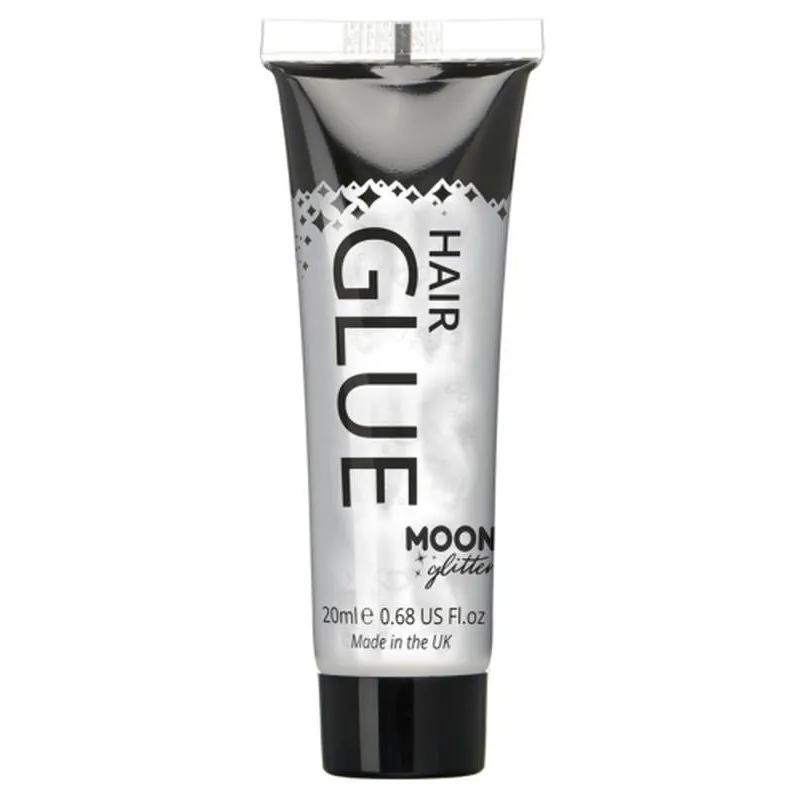 Moon Glitter Hair Glue, Clear