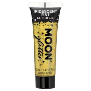 Moon Glitter Iridescent Glitter Gel, Yellow
