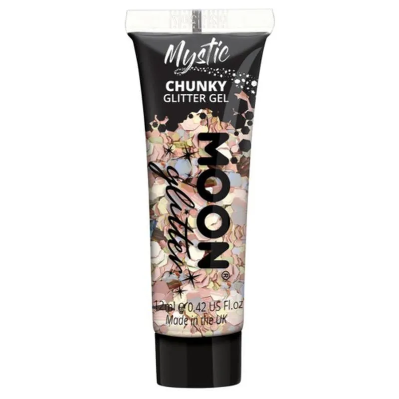 Moon Glitter Mystic Chunky Glitter Gel, Prosecco
