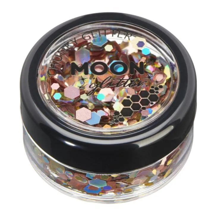 Moon Glitter Mystic Chunky Glitter, Prosecco