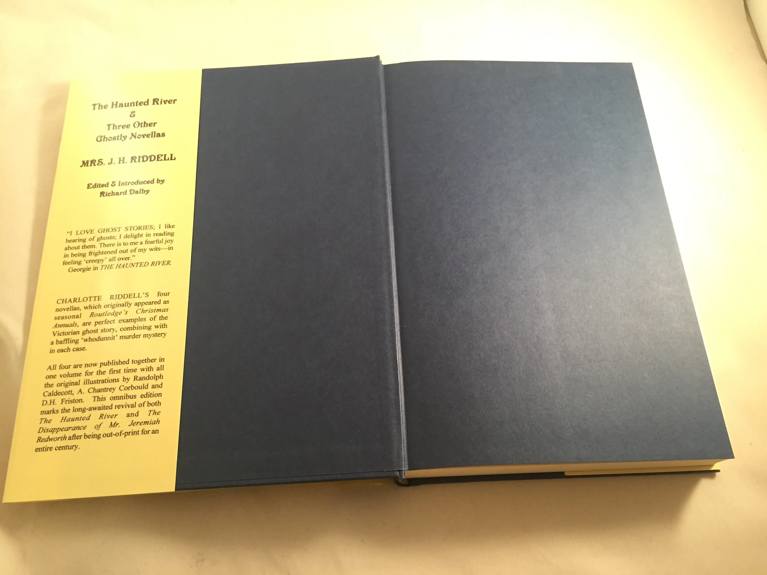 Mrs. J. H. Riddell - The Haunted River & Three Other Ghostly Novellas, Sarob Press 2001, Limited to 300 copies