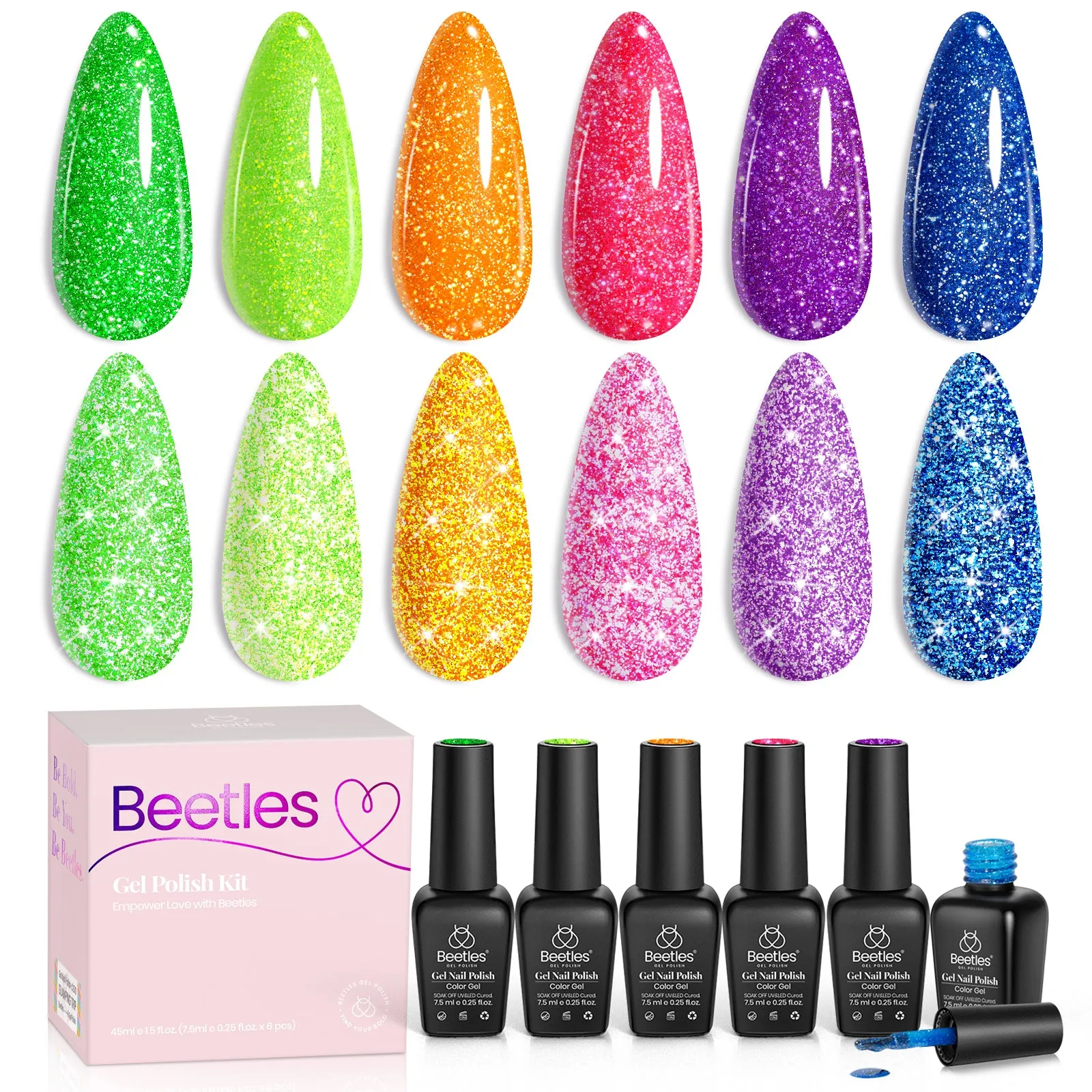 Neon Carnival | 6 Colors Gel Polish Set