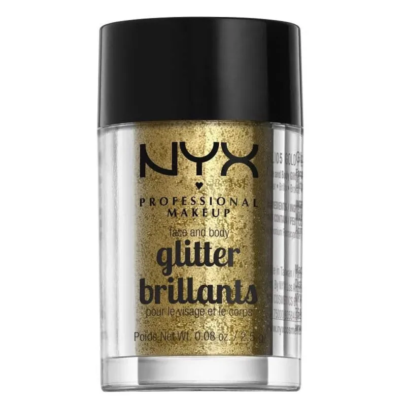 NYX Face And Body Glitter Brillants - GLI05 Gold