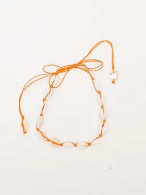 Orange Shell Necklace