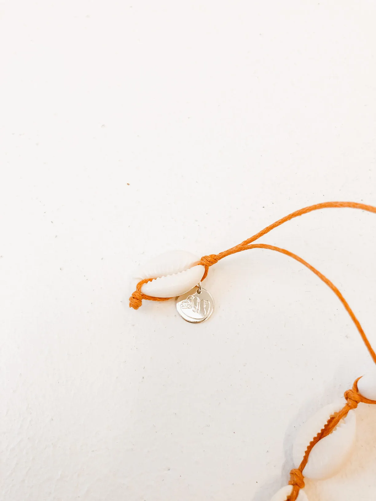 Orange Shell Necklace