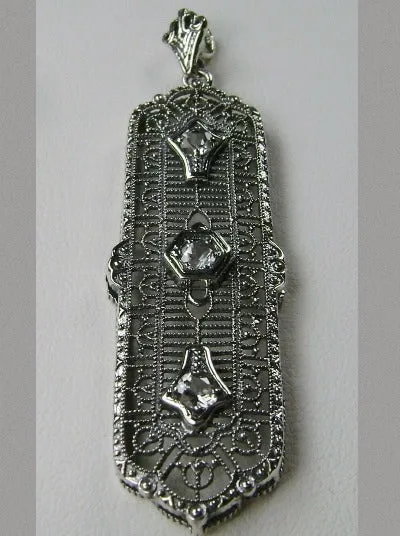 P197, 3 King Pendant, Fashionable Edwardian Jewelry Design#P197