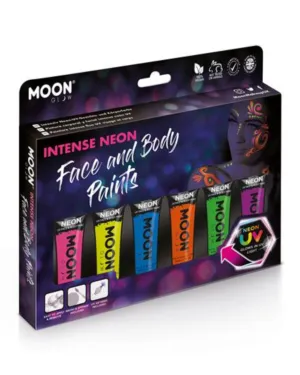 (Package Of 6) Radio Active Body Paint