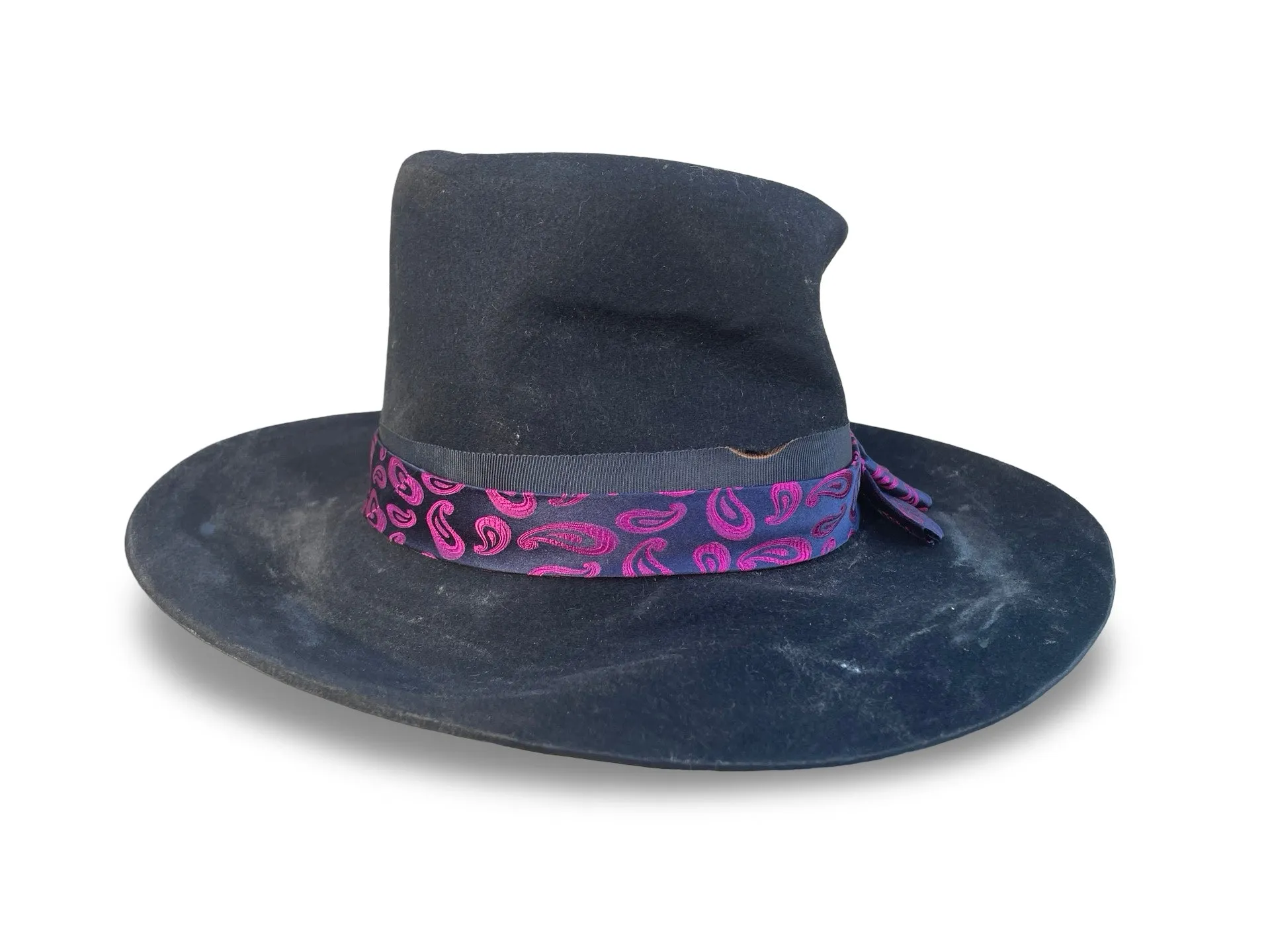 Patti - Distressed Top Hat