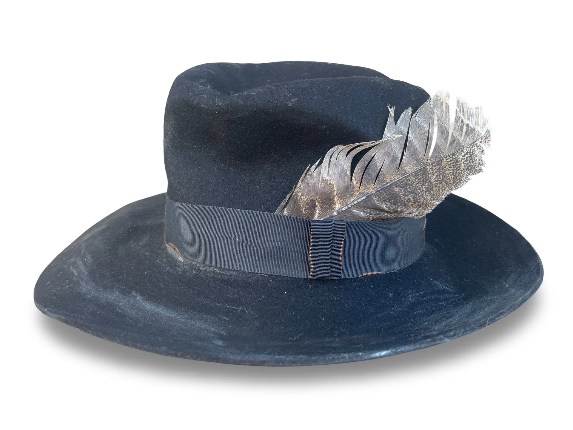 Patti - Distressed Top Hat