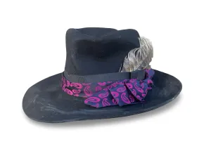 Patti - Distressed Top Hat