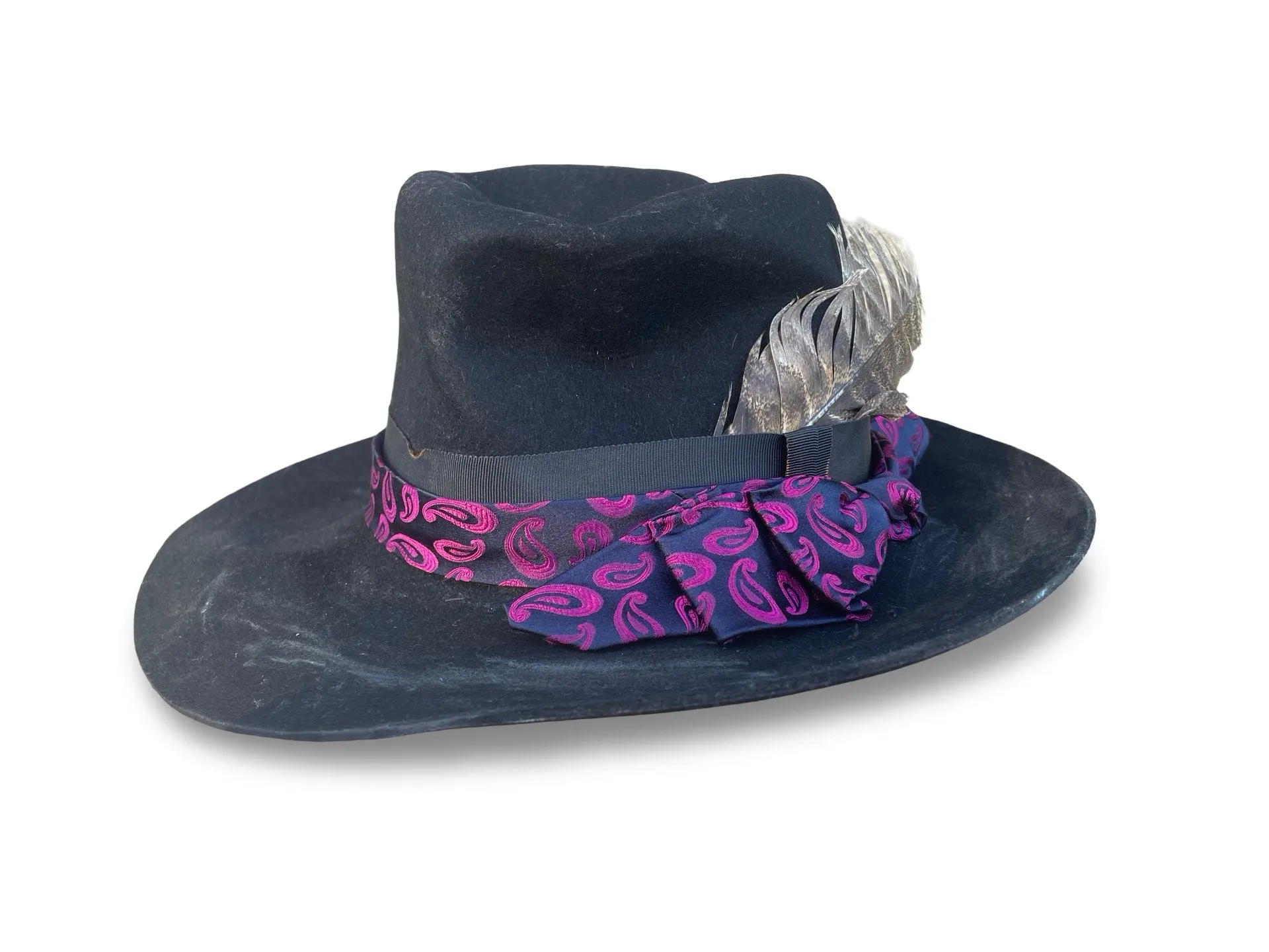 Patti - Distressed Top Hat