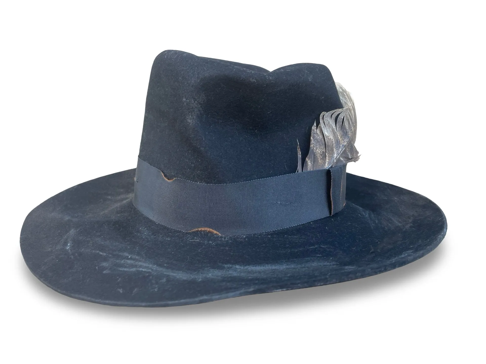 Patti - Distressed Top Hat