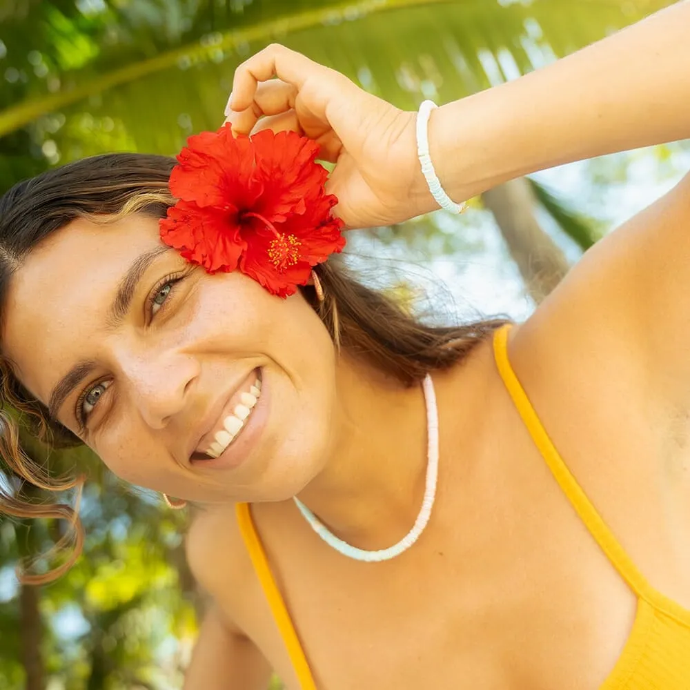 Pink Sands Puka Choker