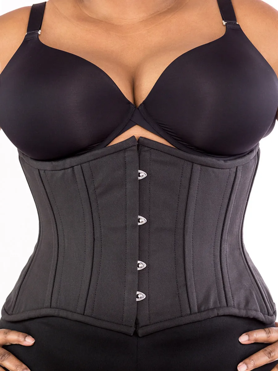 Plus Size Cotton Hourglass Curve Standard Underbust Corset : CS-426