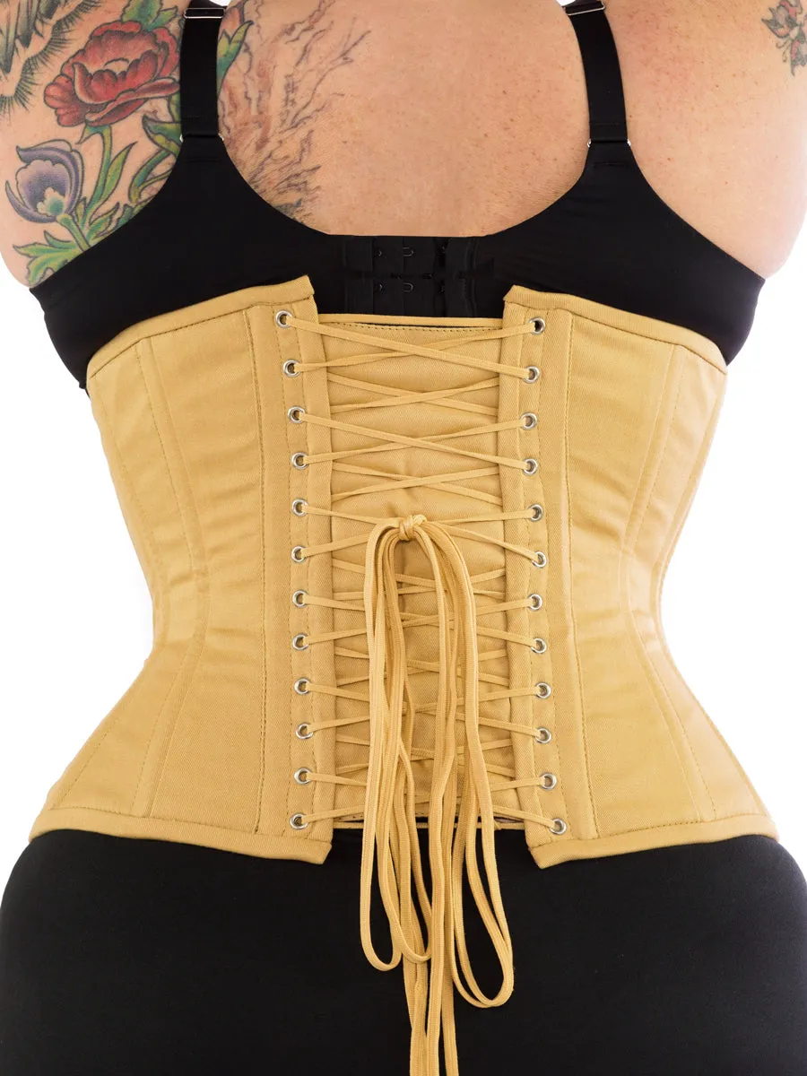 Plus Size Cotton Hourglass Curve Standard Underbust Corset : CS-426