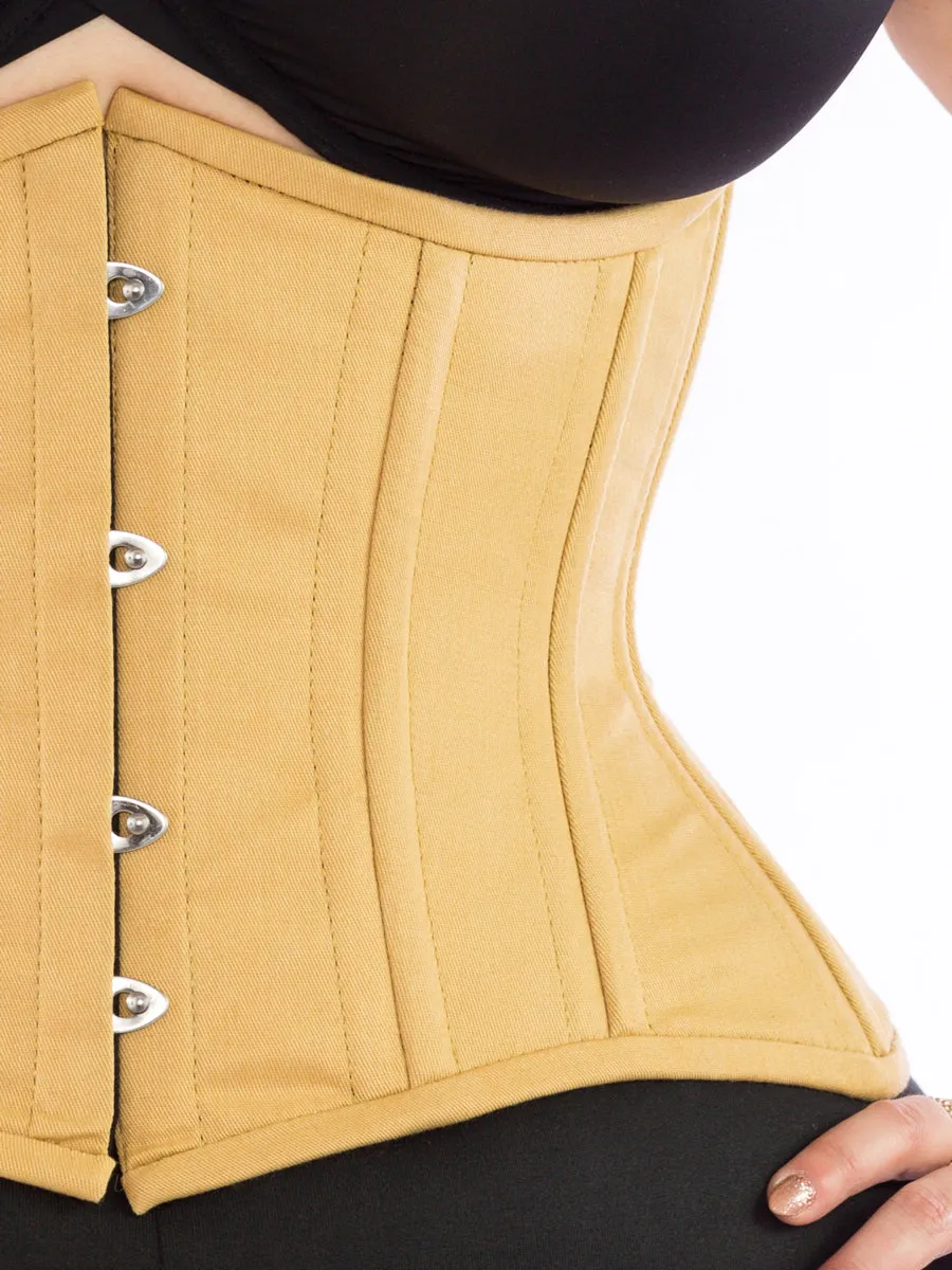 Plus Size Cotton Hourglass Curve Standard Underbust Corset : CS-426