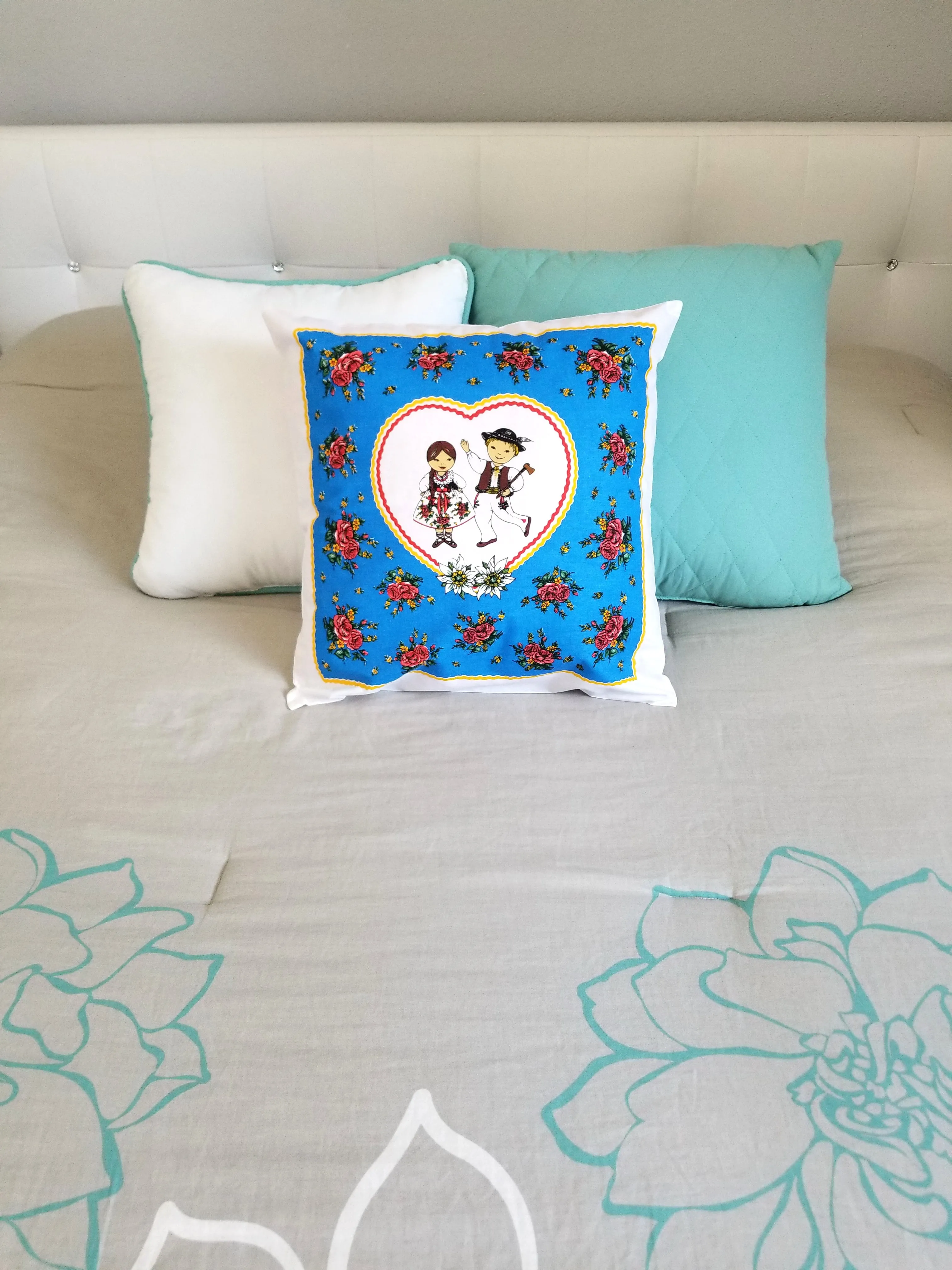 Polish Highlanders Folk Art Accent Pillow Case