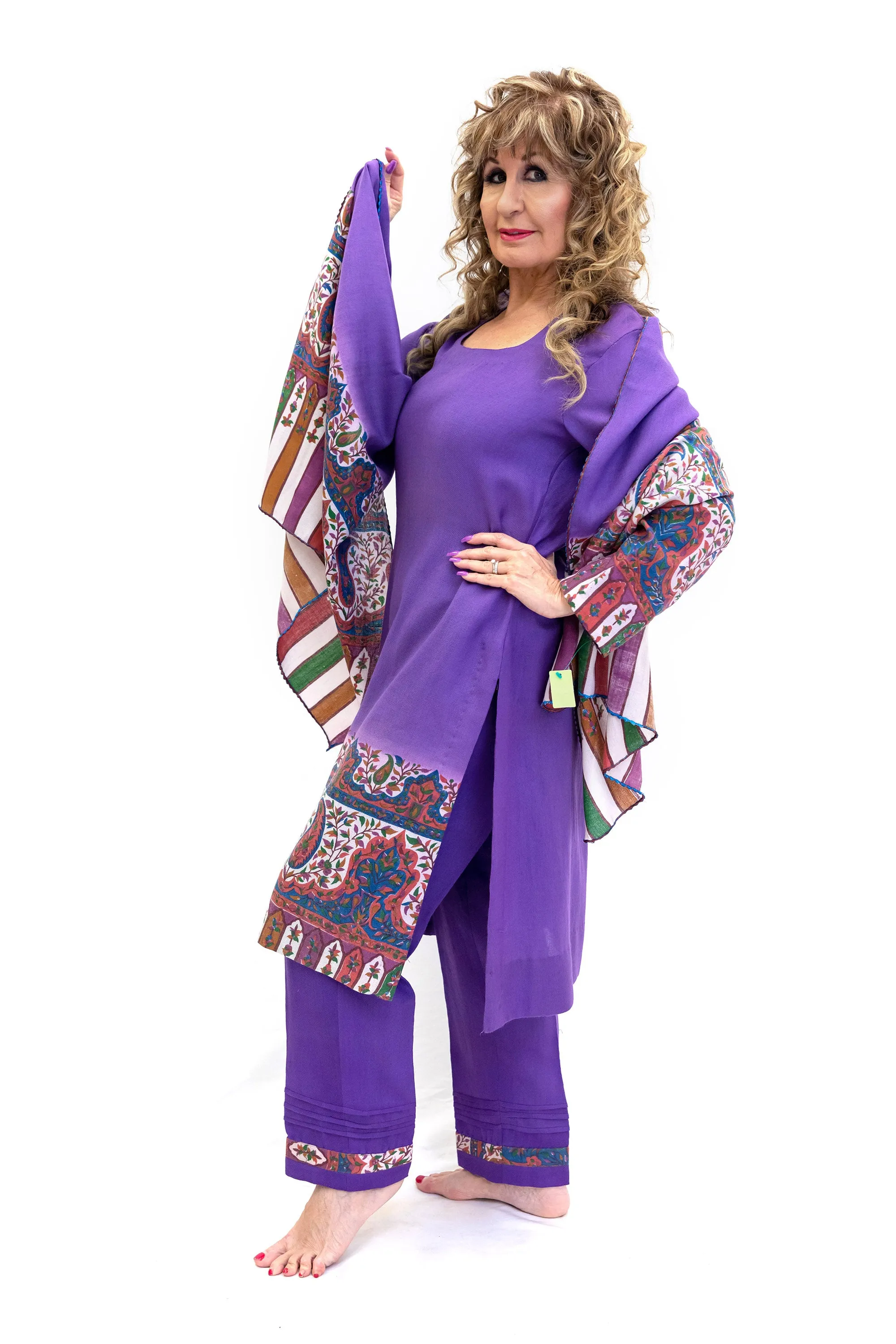 Purple Salwar Kameez - Suit
