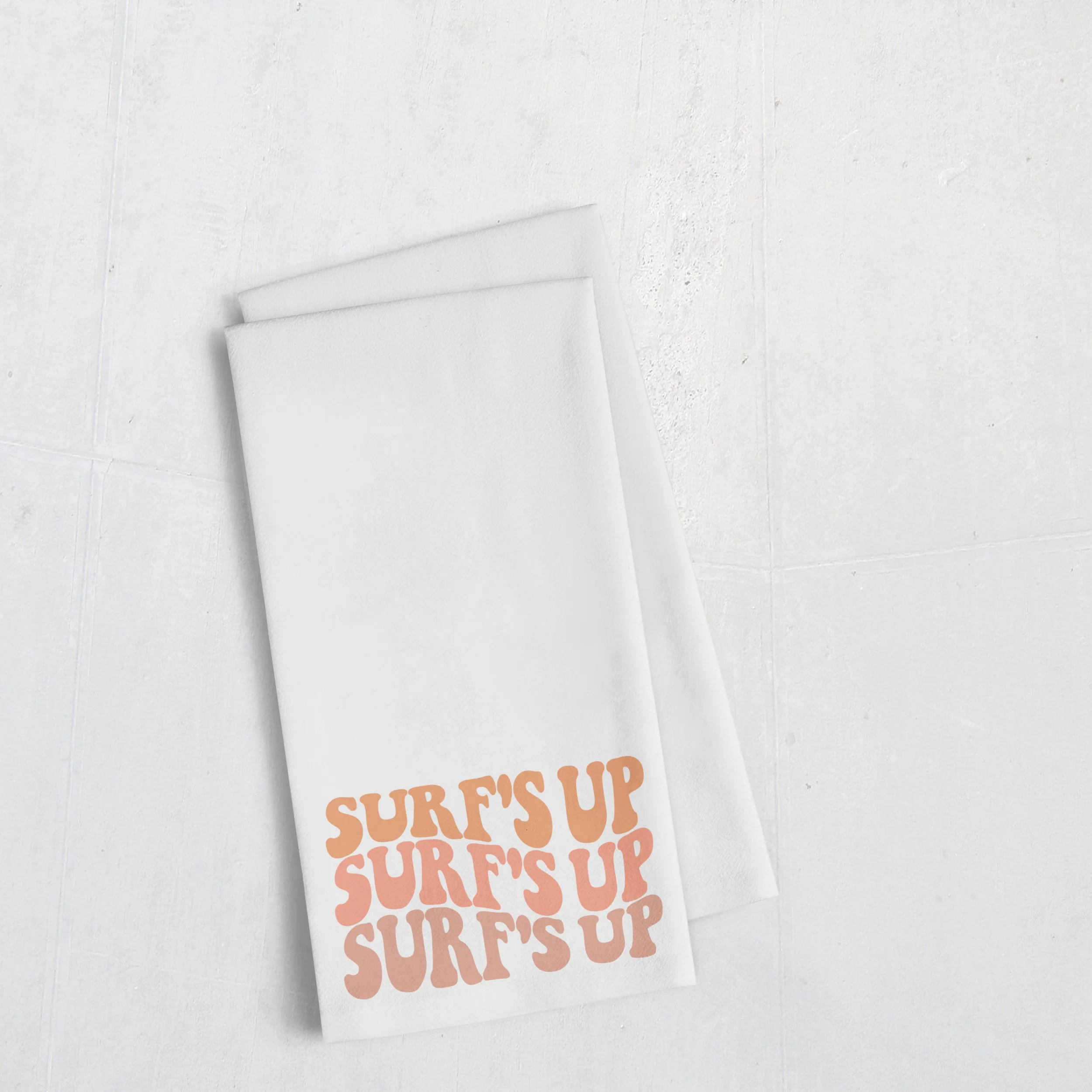"Surf's Up" Tea Towel | Good Vibrations Collection