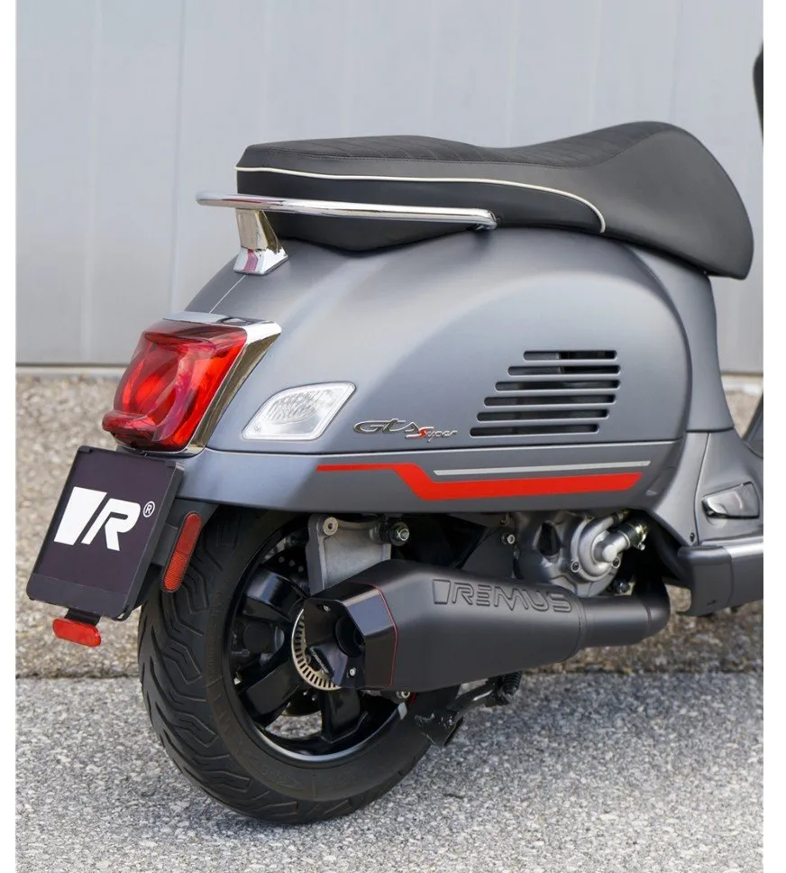Racing Exhaust REMUS RS 2.0 | Vespa GTS Models HPE 300cc (`20-) E5