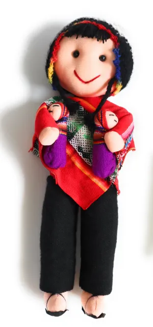 Rag Doll, "Cholito" Countrymen of The Andes 13.5" Tall