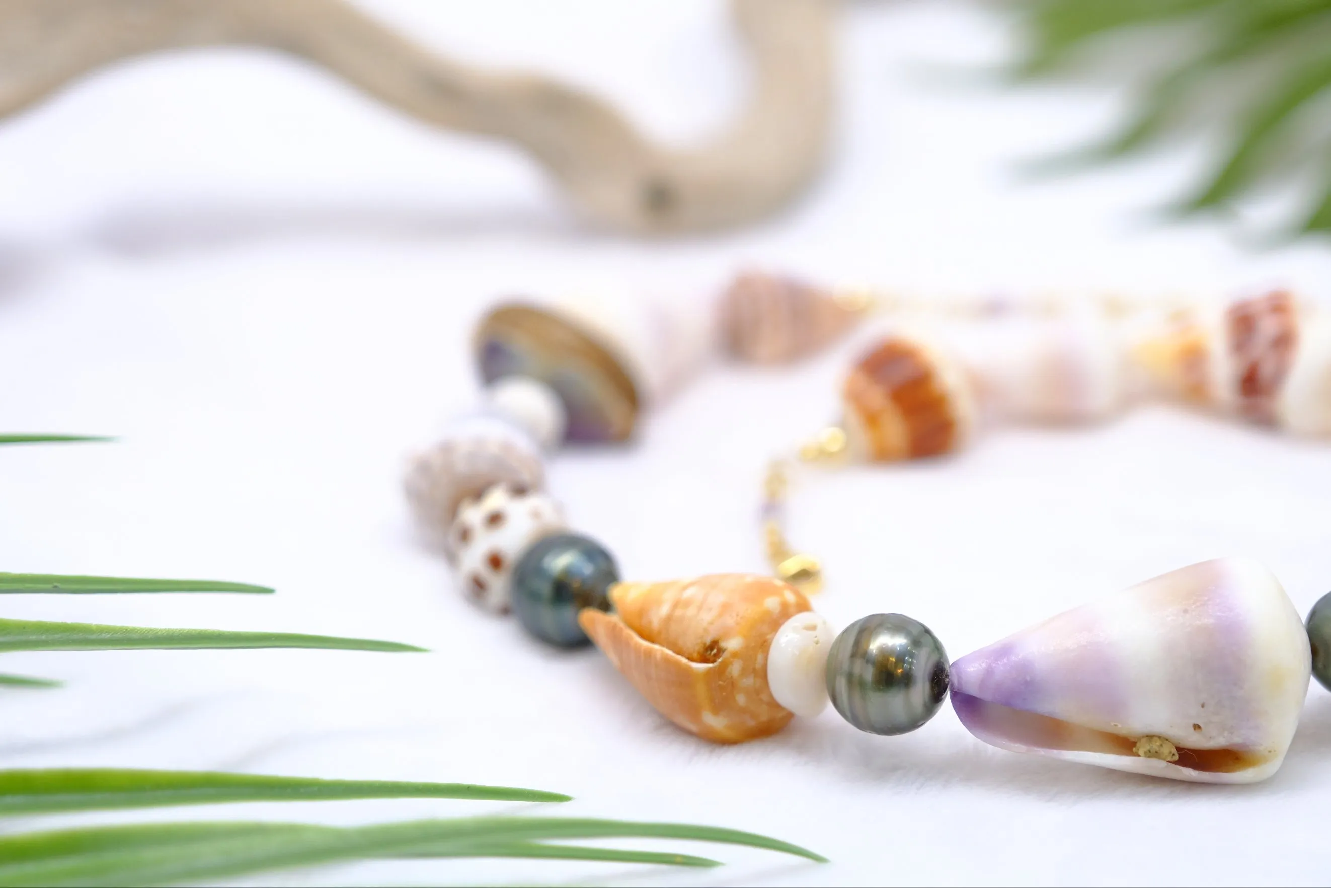 Rainbow Shell Necklace
