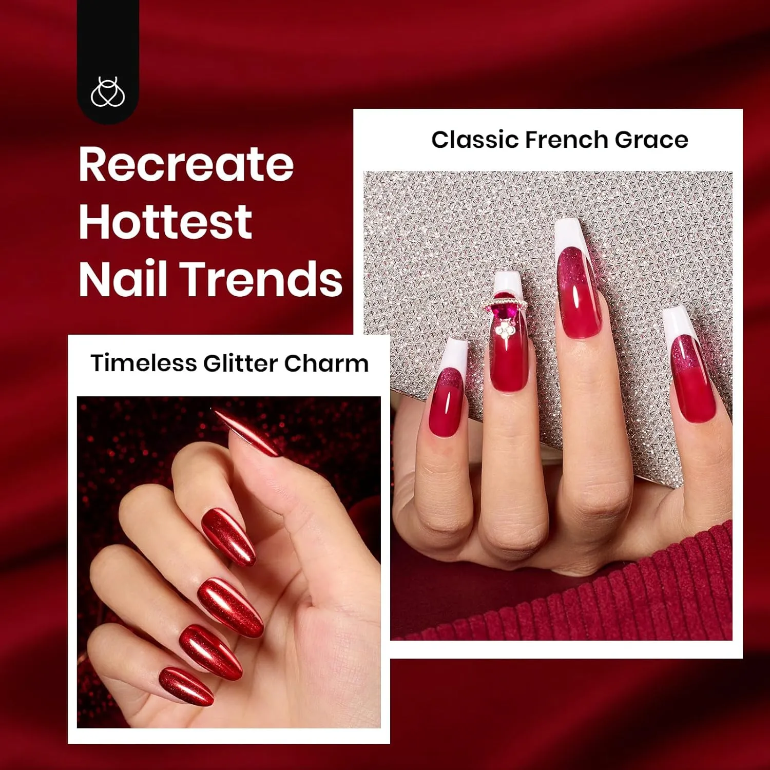 Red Reviva| 6 Colors Gel Polish Set Perfect Gift