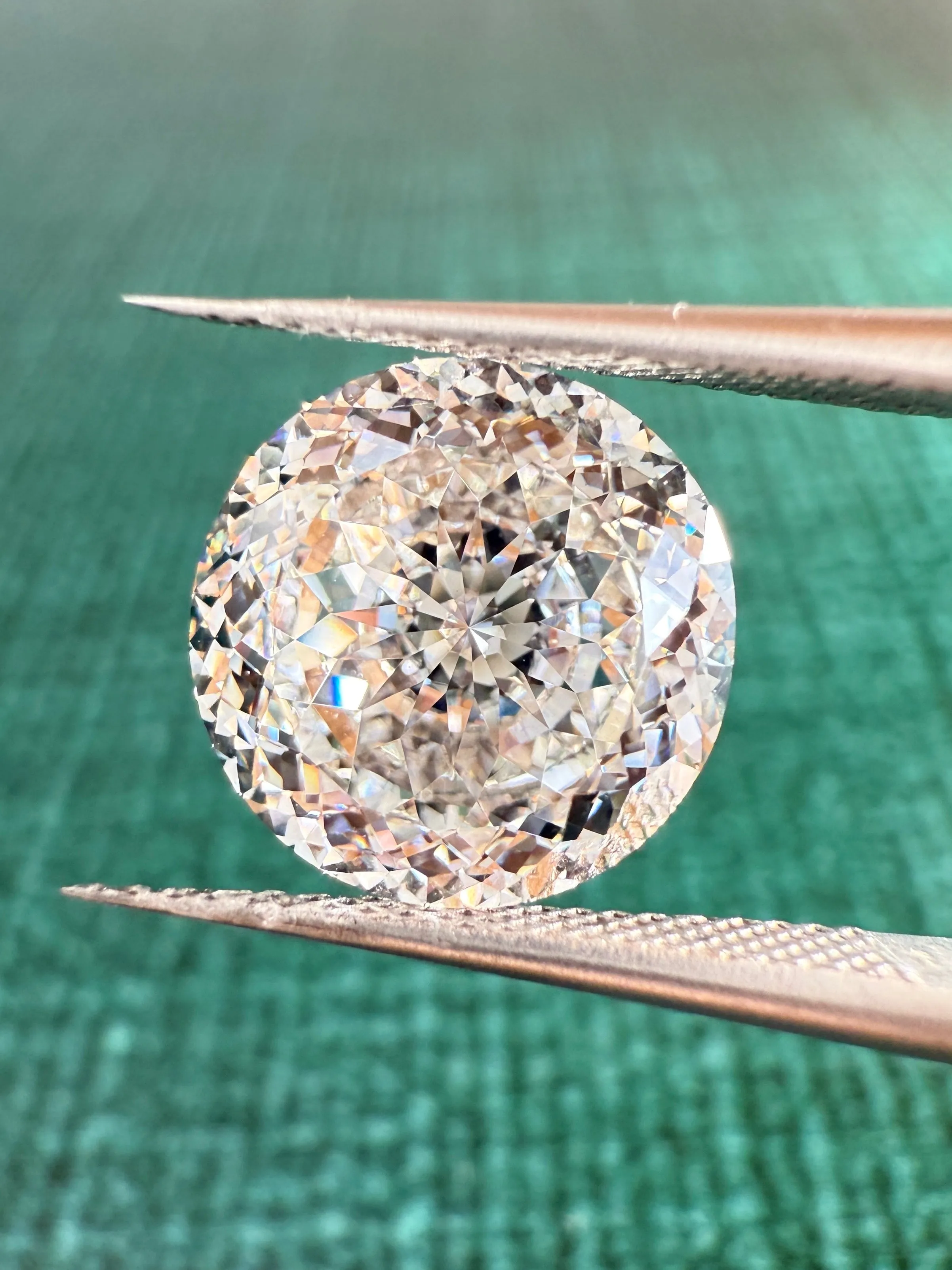 RESERVED FOR A- Payment 4-4.04ct Portuguese Cut Lab Diamond IGI Cert.