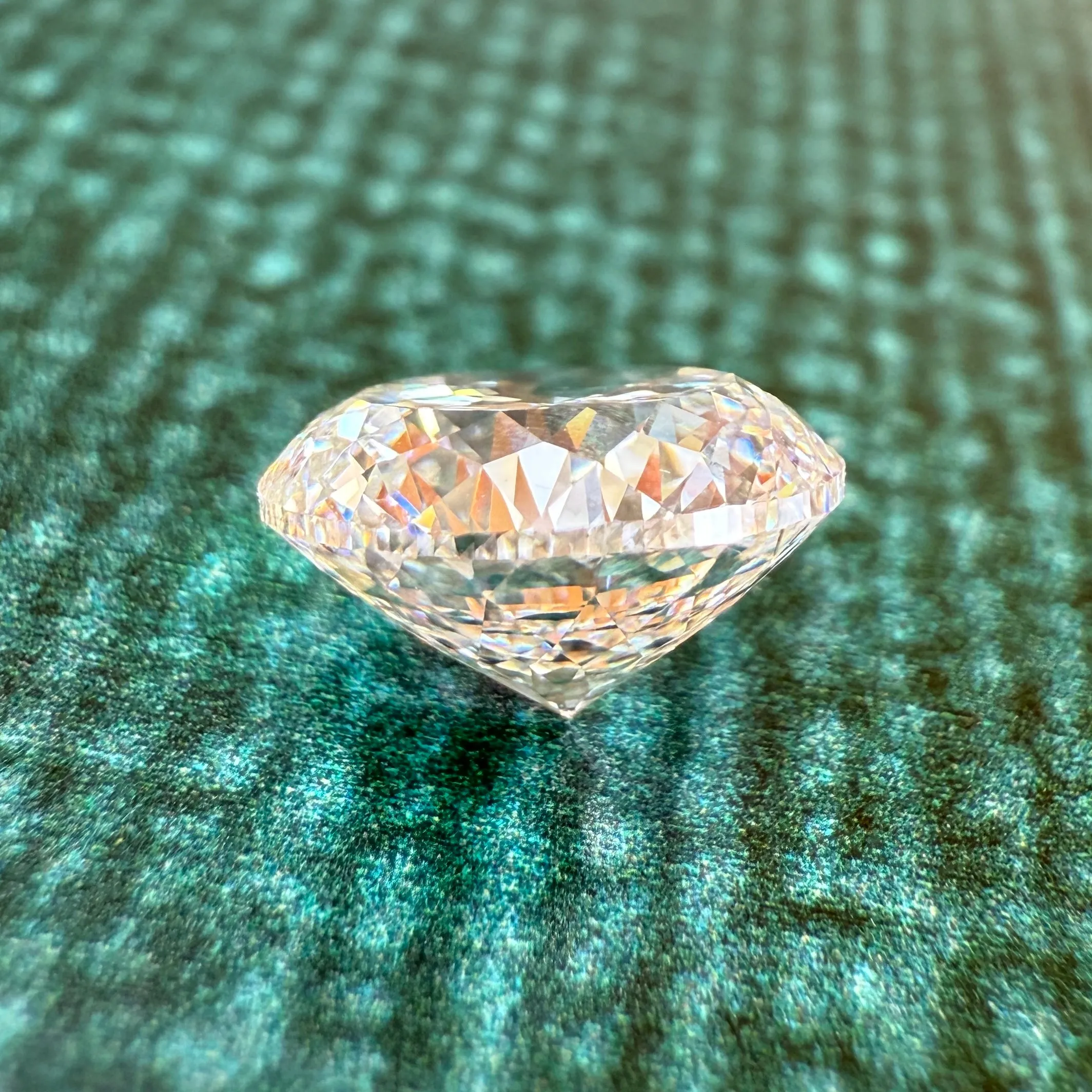 RESERVED FOR A- Payment 4-4.04ct Portuguese Cut Lab Diamond IGI Cert.