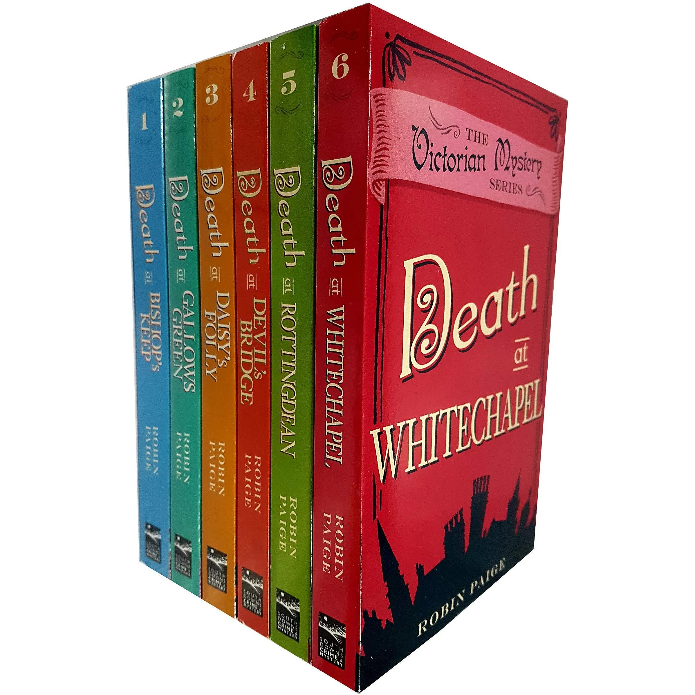 Robin paige victorian mysteries 1-6 books collection set