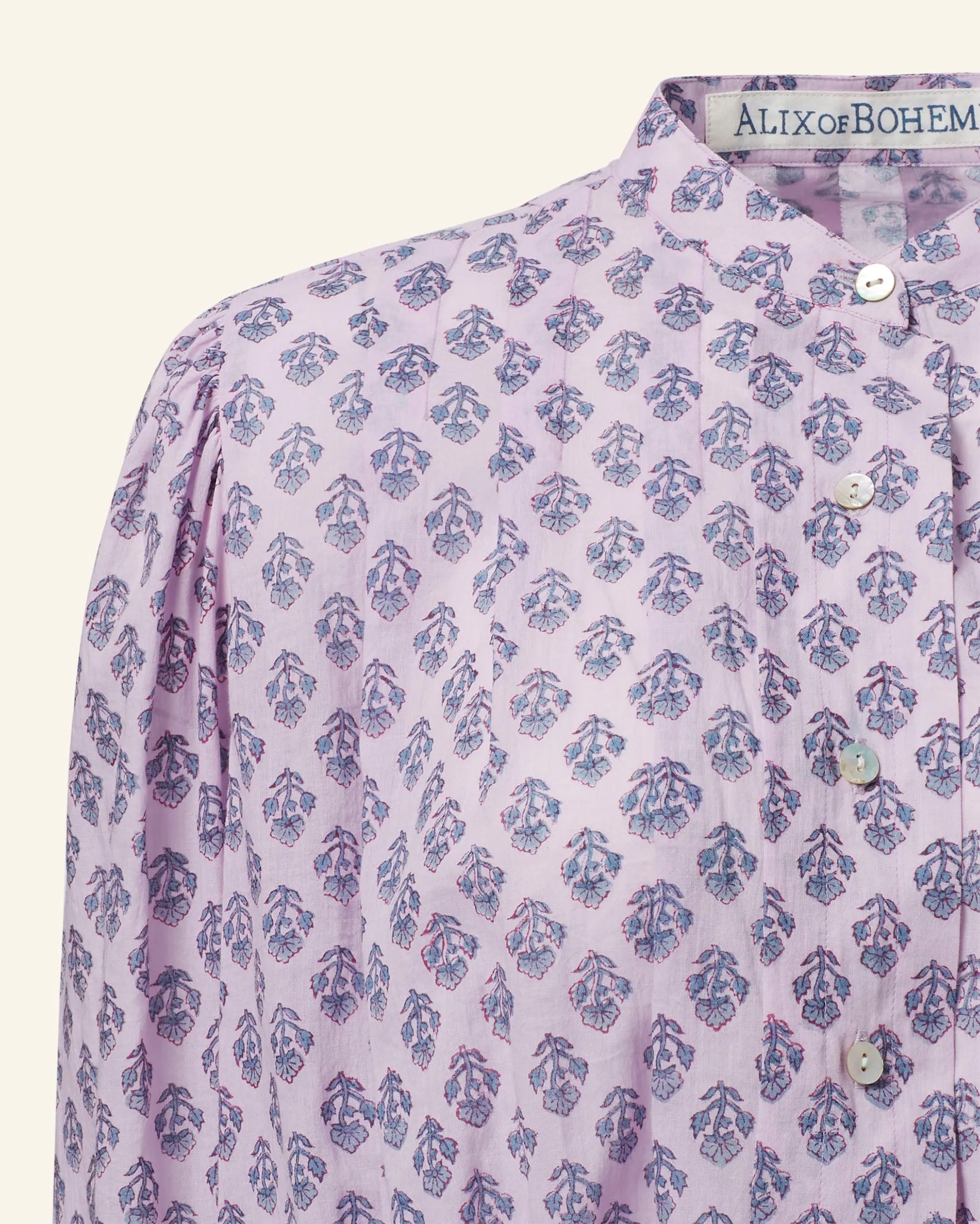 Ryland Lilac Bhutti Top