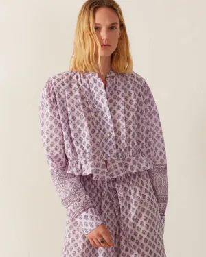 Ryland Lilac Bhutti Top