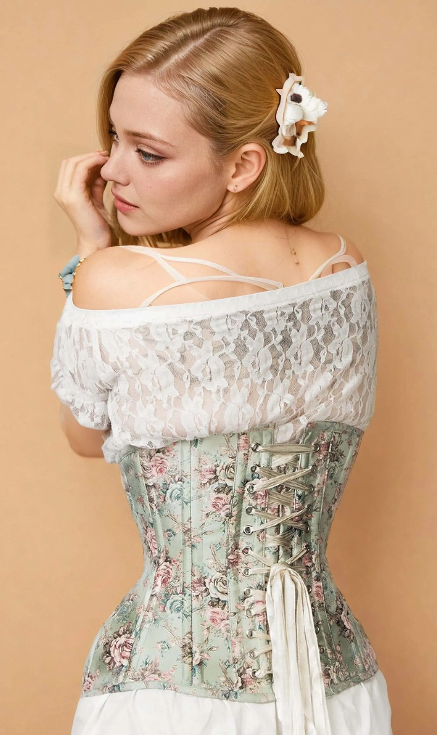 Ryleigh Victorian Inspired Curvy Waist Training Corset