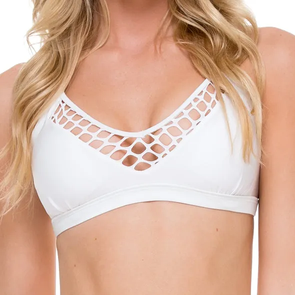 SAILOR'S KISS - Fishnet Bralette Top