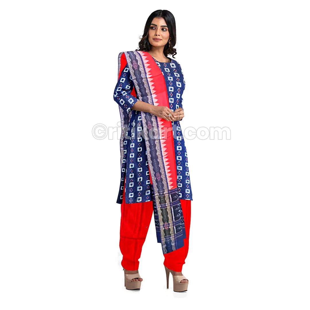 Sambalpuri Salwar Suit Material