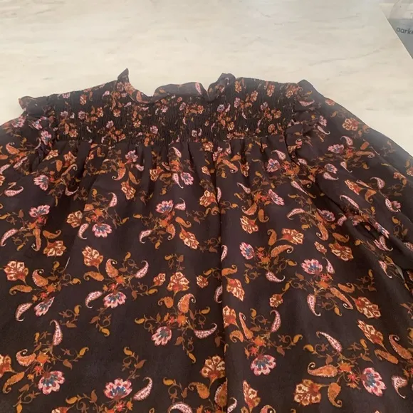 Sanctuary Printed Run Wild Shift Mini Dress Boho 10
