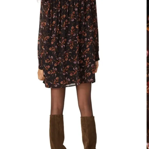 Sanctuary Printed Run Wild Shift Mini Dress Boho 10