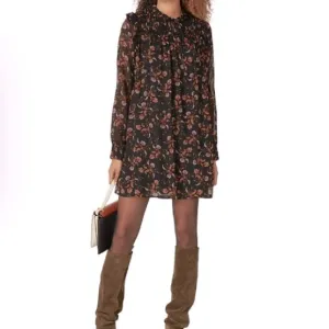 Sanctuary Printed Run Wild Shift Mini Dress Boho 10