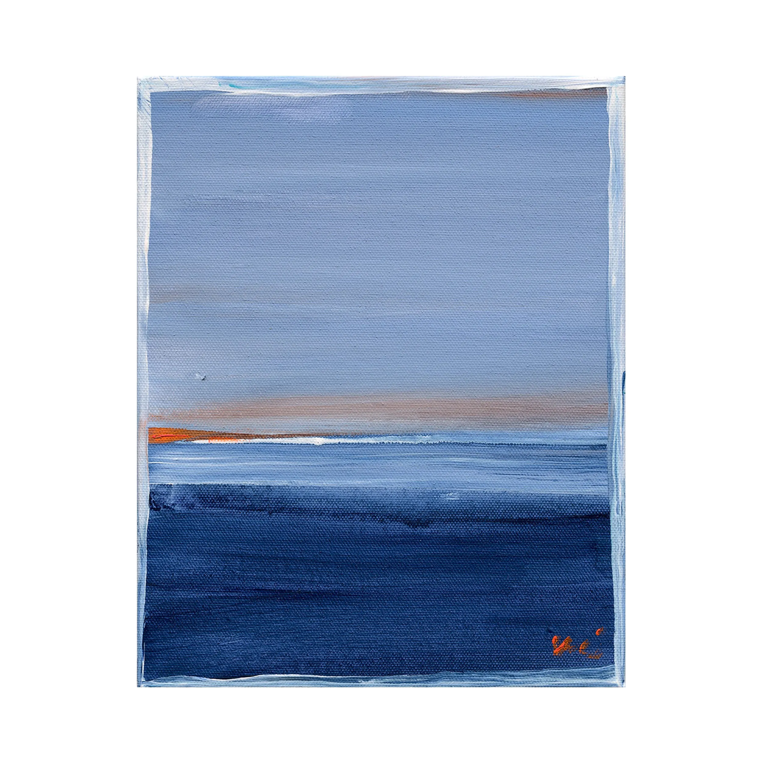 Santorini Sunset Art Print