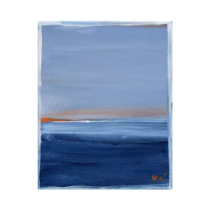 Santorini Sunset Art Print