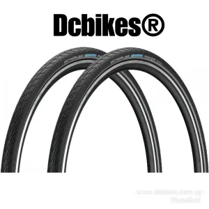 Schwalbe 700c X 30c Marathon Racer 28 X 1.2 RaceGuard Wired Tyres