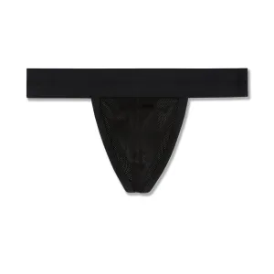 Scrimmage Thong Bob Black