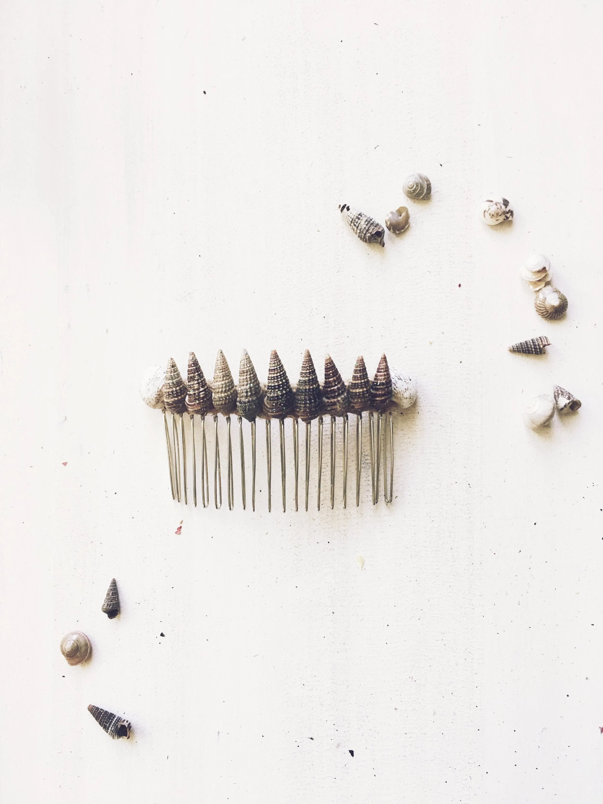Seashell Hair Comb