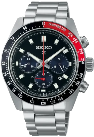 Seiko Prospex Speedtimer Solar Chronograph Black-Dial SBDL099 (SSC915)