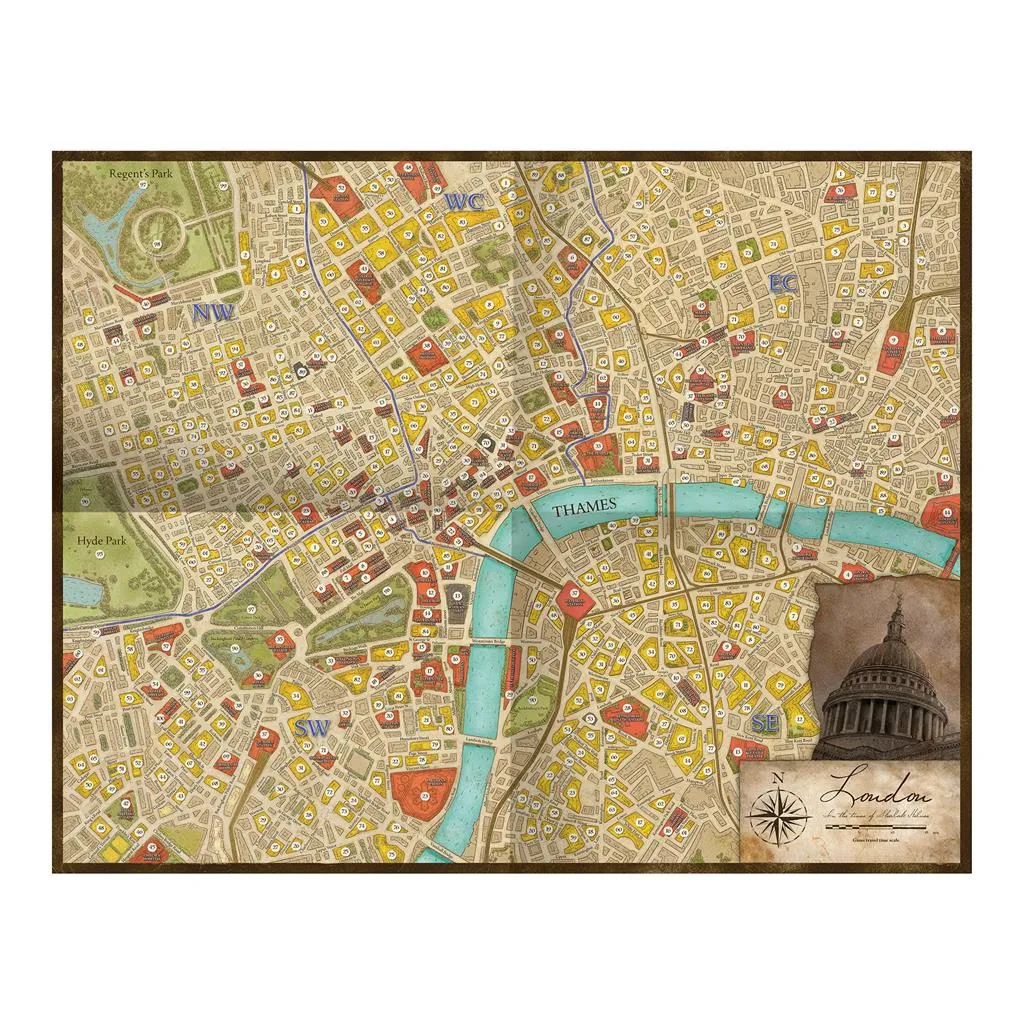 Sherlock Holmes: Consulting Detective - Carlton House & Queen's Park